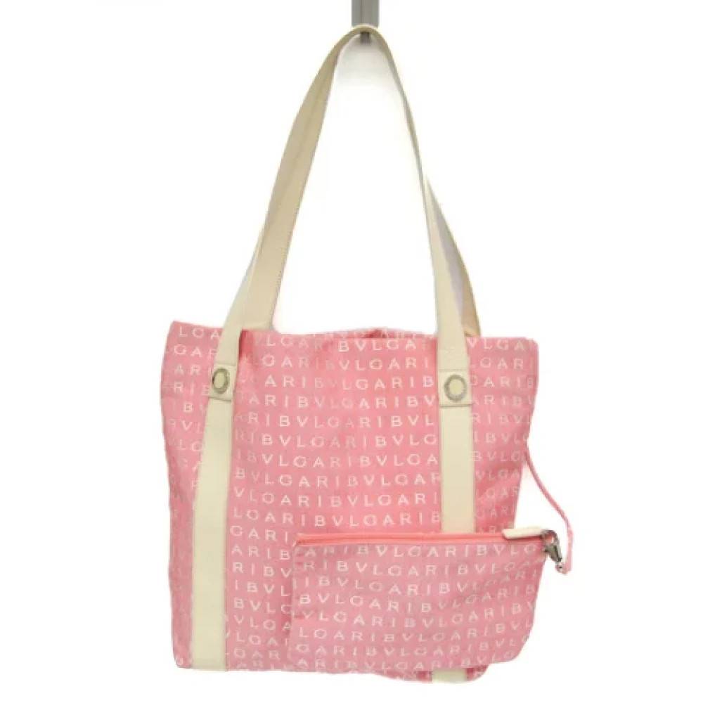 Bvlgari Vintage - Pre-owned Canvas totevskor Vintage - Dam - ONE Size -