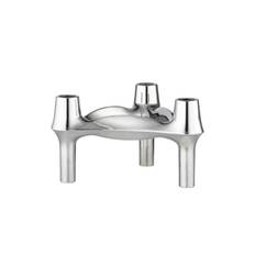 STOFF nagel BMF Candle Holder Chrome 1-pack