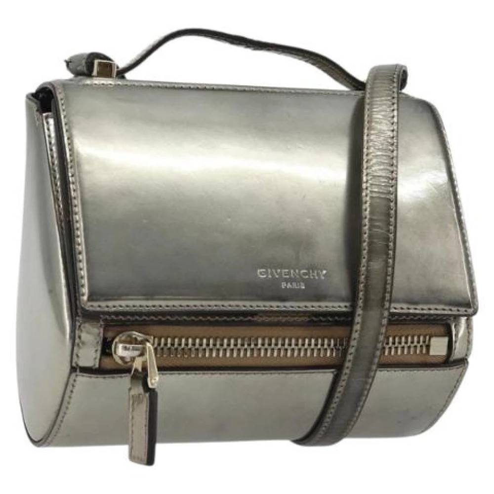 Givenchy Pre-owned Pre-owned Shoulder Bag - Vintage - Dame - Grå - ONE SIZE - Uld