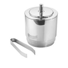 Georg Jensen - Manhattan Ice Bucket & Tong - Isspande og vinkølere - GJ Design Team