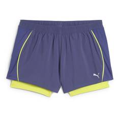 W RUN VELOCITY 2IN1 3" SHORT Blue Crystal - PUMA - ['Blå'] (X-Large)