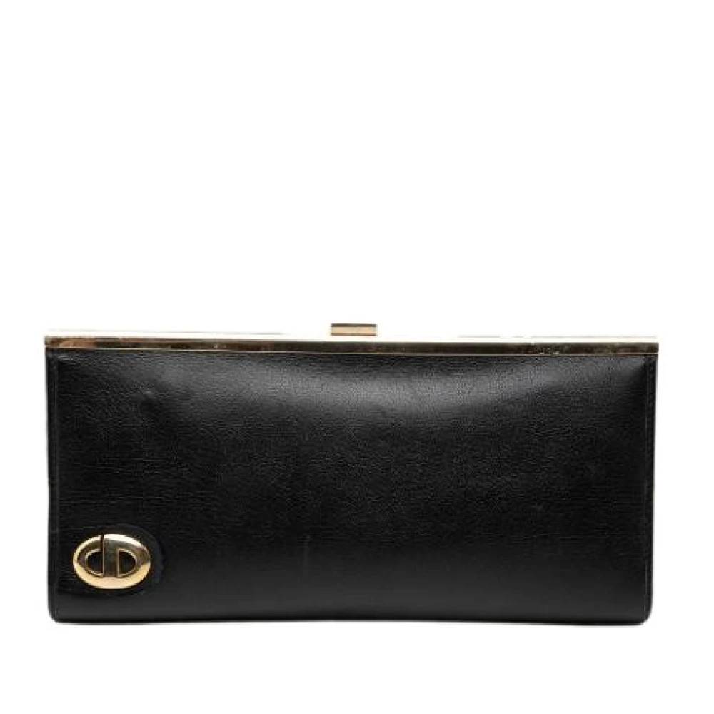 Dior Vintage Pre-owned Laeder dior-tasker - Vintage - Dame - Sort - ONE SIZE -
