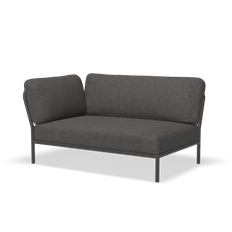 Houe - Level Sofa / Left Corner Dark Grey