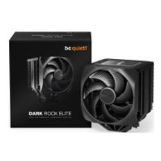 be quiet! Dark Rock Elite - Processorkylare - (för: LGA1155, LGA1150, LGA1151, AM4, LGA1200, LGA1700, AM5) - aluminium med kopparbas - 135 mm - svart