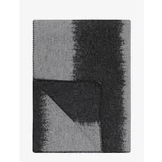 Høie of Scandinavia Matterhorn wool blanket - Kuddar & Filtar - CHARCOAL GRAY / grey