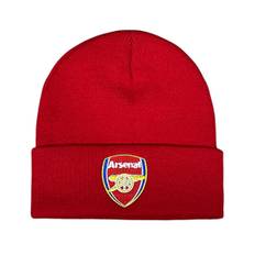 Gos- Football fan club emblem knitted winter hat stretch beanie Arsenal - Red