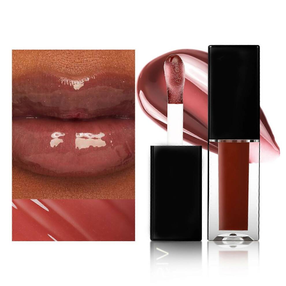 (05) Hydrating Lip Glow Oil Plumping Lip Oil Lip Care Moisturizing Lip Oil Transparent Long Lasting Lip Oil for Women 07