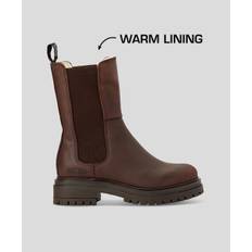 Johnny Bulls 960 WARM - Støvle med foer - Brown oiled - 41 / Brun