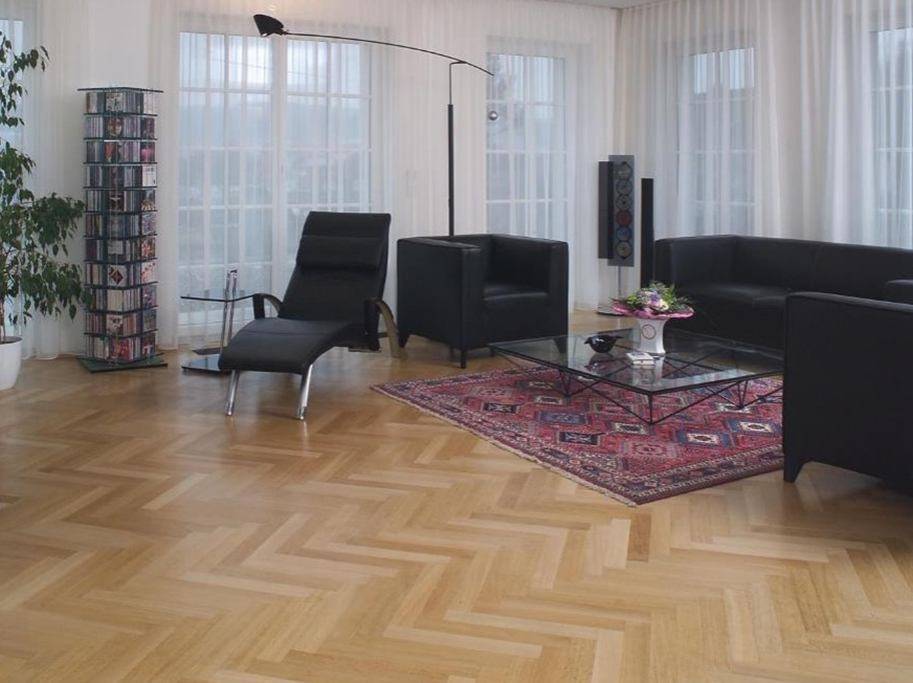 Stavparket - Børstet Eg Exquisit med klar olie - 500 x 70 x 11,5 mm - 6 mm slidlag