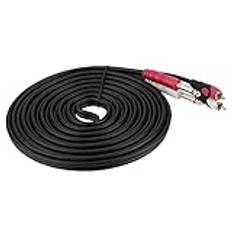 1/4 Till 1/4 Ljudkabel, Ljudkablar för Högtalare 6,35 Mm 1/4'' Tum Jack Plug Dual Color 2PCS 6,35 Till Connector Kabel 1/4 Högtalarkabel för KTV (#3)