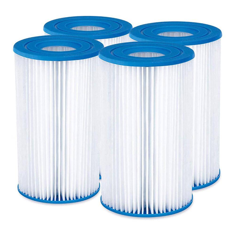TYP III Filter för Bestway 58012 Filterpatron för Daglig Poolvård Lätt att Byta A/C Typ Patronbyte Poolfilter typ 3