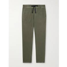 James Perse - Straight-Leg Cotton-Jersey Sweatpants - Men - Green - 3