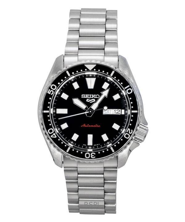 Seiko 5 Sports SKX Redux Rostfritt Stål Svart Urtavla Automatisk SRPL85K1 100M Herrklocka svart