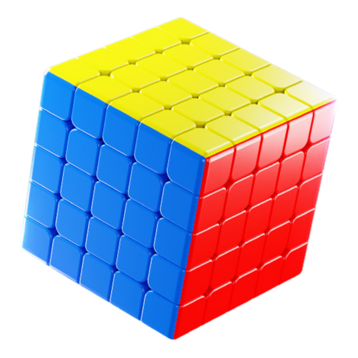 SengSo MoSheng Cubic 5x5 Magnetic Speed Cube Stickerless - Rubiks Kub