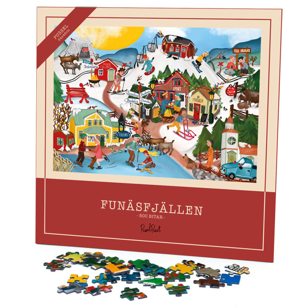 Funäsfjällen 500 bitar pussel