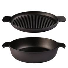 Traktörpanna + Grillpanna, 27cm - Skeppshult