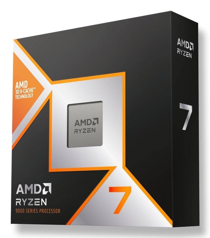 AMD Ryzen 7 9800X3D processorer 4,7 GHz 104 MB L2 & 100-100001084WOF