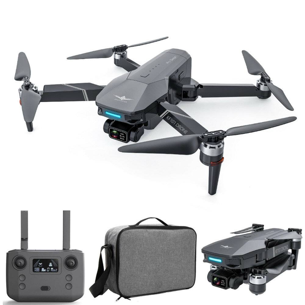 KFPLAN KF101 MAX-S GPS 5G WiFi 3KM Repeter FPV med 4K HD ESC-kamera 3-axlad EIS-gimbal optisk flödespositionering borstl