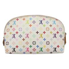 Louis Vuitton Vintage Cosmetic Pouch Stl. - Necessär Från Magasin - White (W 17cm x H 12cm x D 6cm)