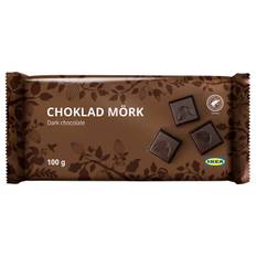 IKEA - CHOKLAD MÖRK chokoladeplade, mørk, Rainforest Alliance-certificeret, 100 g