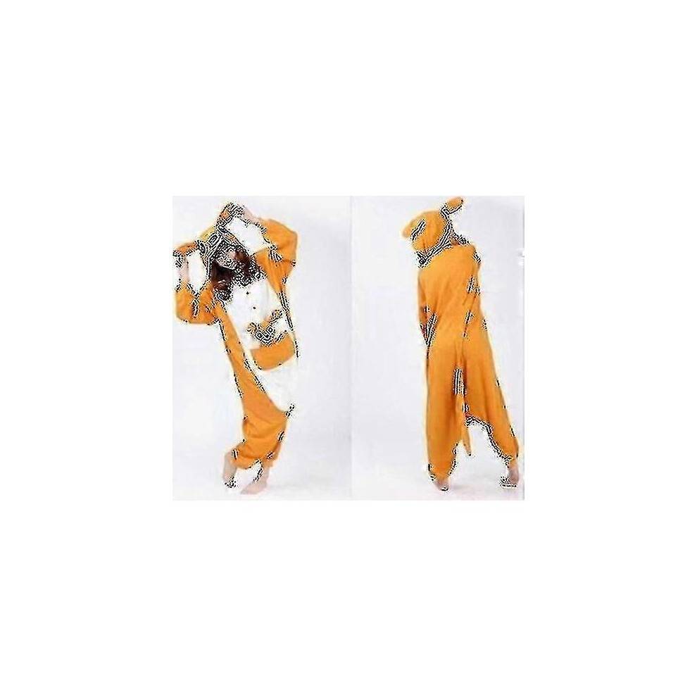 (S for 150-160cm, Kangaroo) Halloween Unisex Onesiee Fancy Dress Costume Hoodies Pajamas Sleep Wear-9