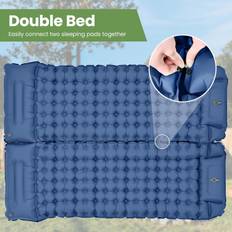 TEMU Self Inflating Camping Mat Sleeping Mat Portable Air Mattress Single Camping Bed