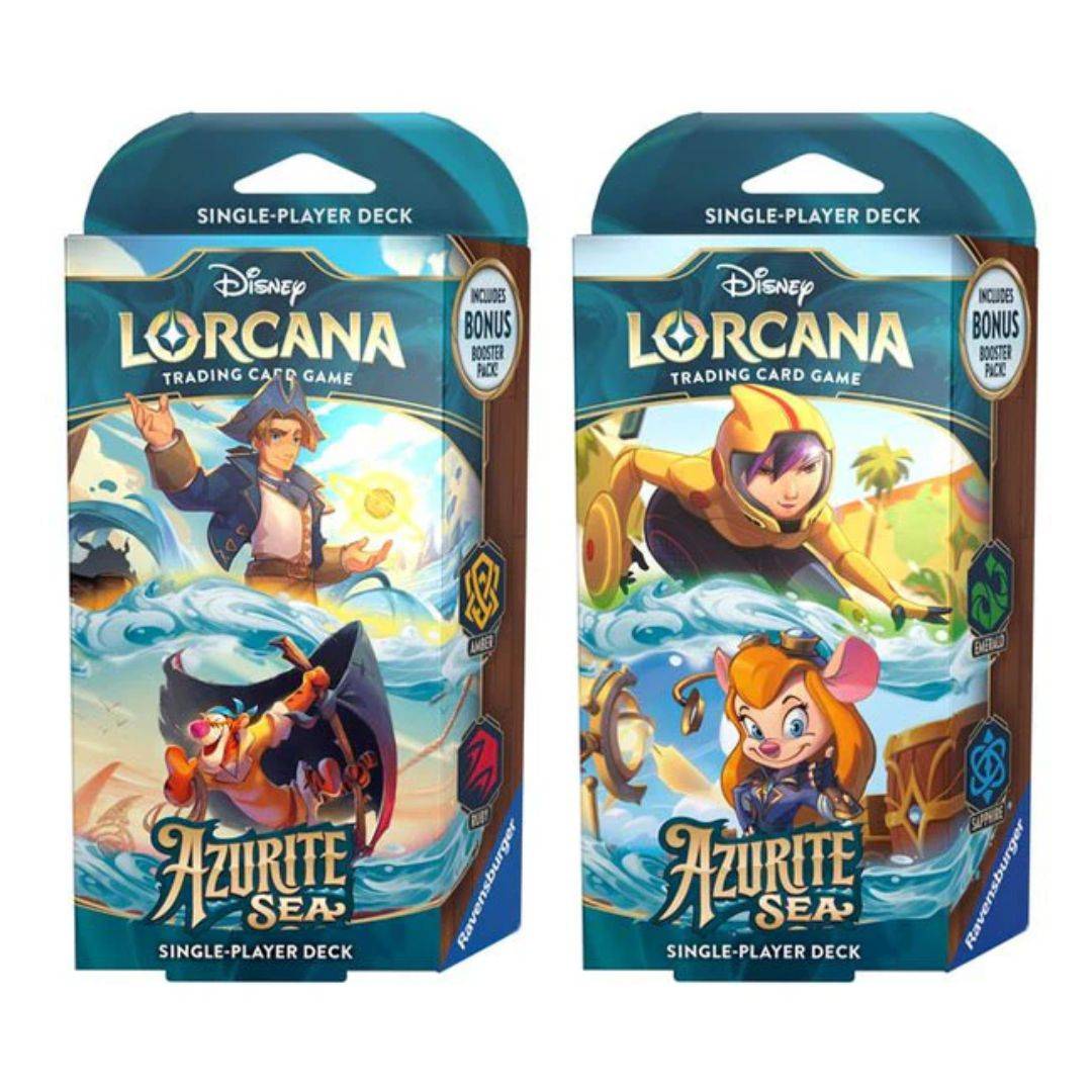 Disney Lorcana: Azurite Sea - Starter Deck (2)