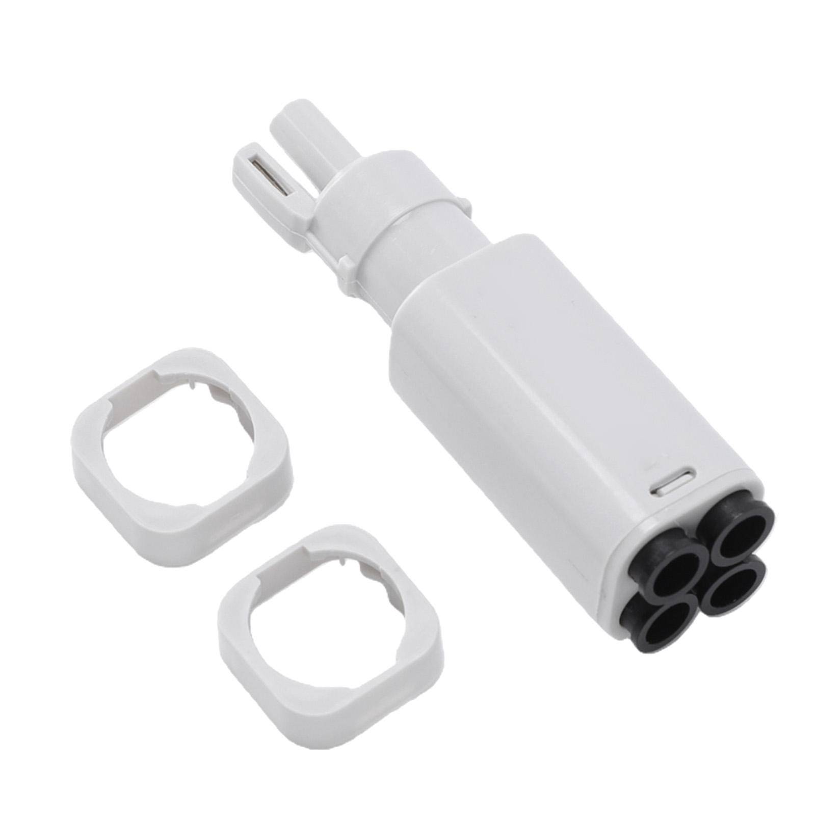Filamentnav Passar för Bambu Lab A1 A1 Mini AMS Lite 3D-skrivare Adapter 4 till 1 Kontakt med Toppmonteringsskruvar Kit Utskrifttillbehör black