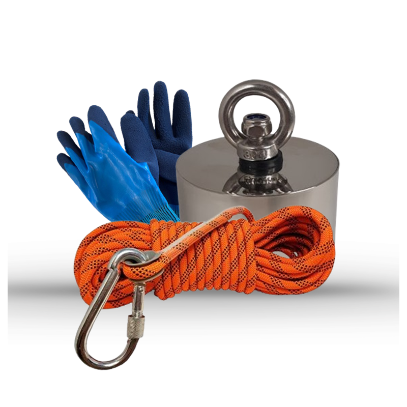 BRUTALIS - 360° Fiskemagnet - 600KG - sæt.