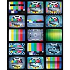 Troy Litten Late Night TV 40 x 50 cm kanvastryck, polyester, flerfärgad, 40 x 50 cm