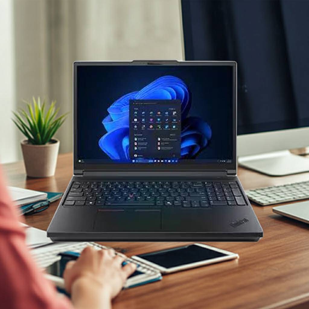 Lenovo ThinkPad P16 Gen 3 Intel® Core Ultra 9 275HX-processor E-kärnor upp till 4,60 GHz P-kärnor upp till 5,40 GHz, Windows 11 Pro 64, 1 TB SSD M.2 2280 PCIe Gen5 Performance TLC Opal