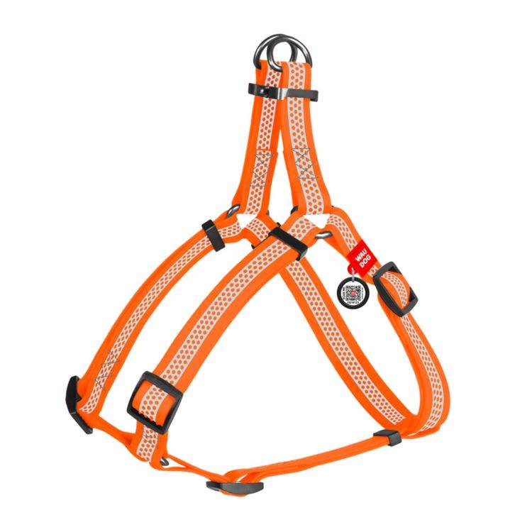 WAUDOG Waterproof Sele Quickrelease med Reflex (S)