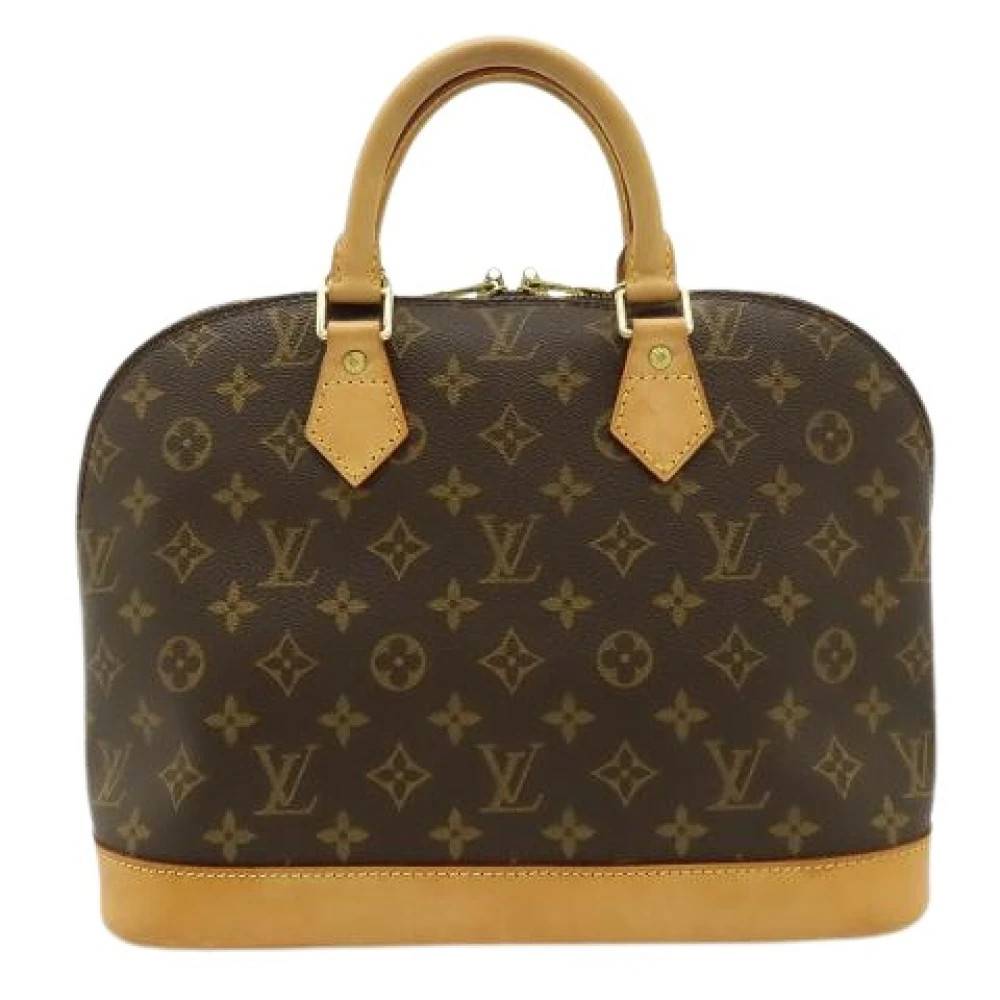Louis Vuitton Vintage Pre-owned Alma Monogram Håndtaske - Vintage - Dame - Brun - ONE SIZE -