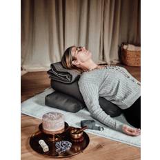 Calm Yoga Bolster - Dark Grey