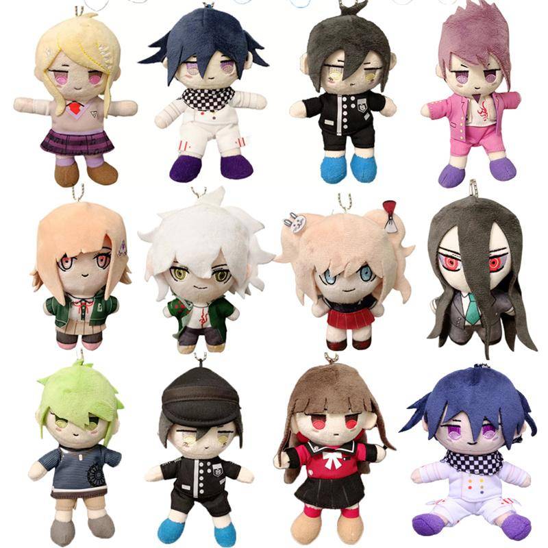 15 cm Anime Danganronpa Gosedjur Nagito Komaeda Kokichi Oma Fylld Docka Mjuk Figur Ryggsäcksberlock Nyckelring Fans Gåvor