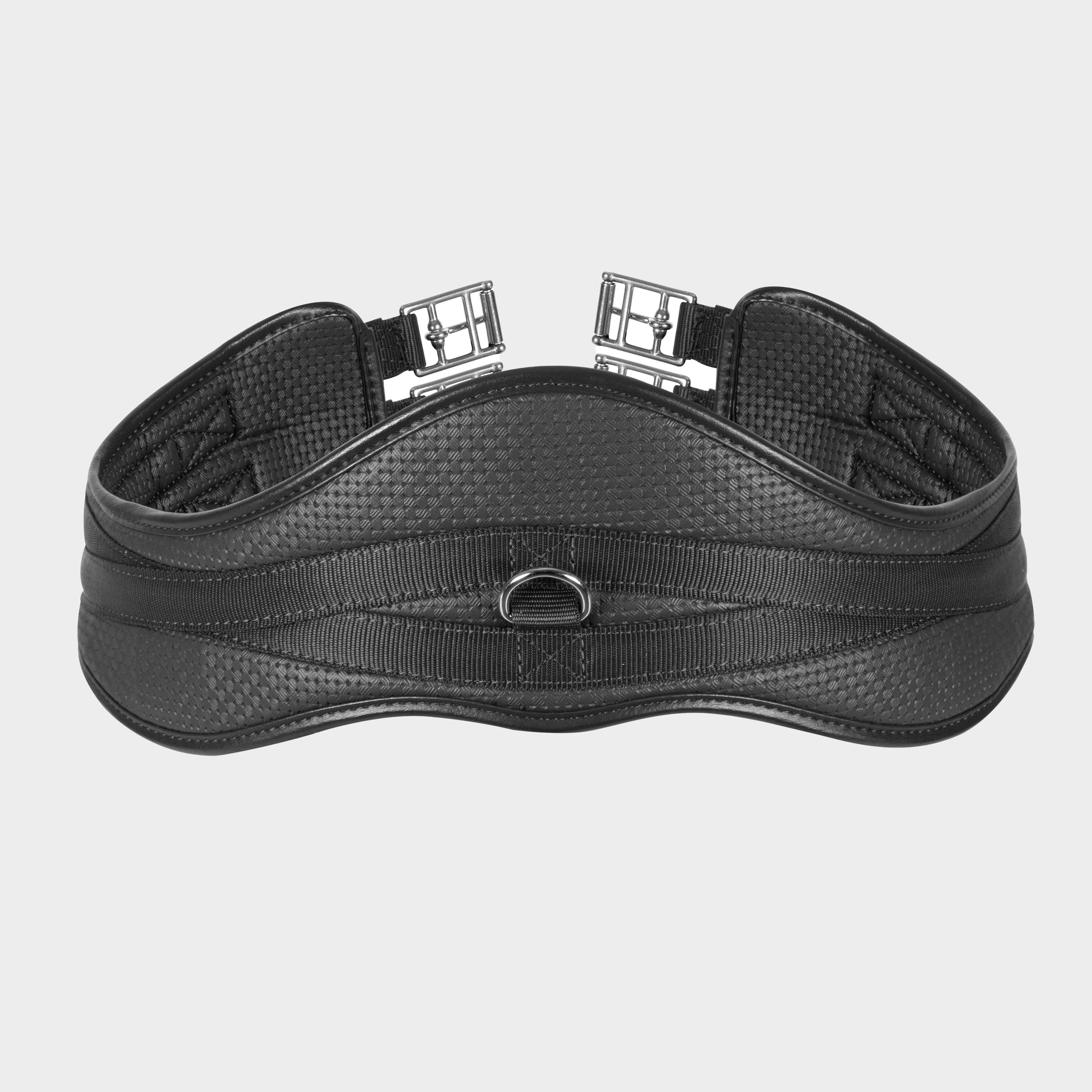 Arma Anti-Chafe Anatomic Elasticated GP Girth in Black, Black - 48"