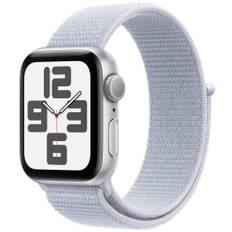 Apple Watch SE 2nd Gen 44mm GPS (Silver Alu/Blue Cloud sport loop)
