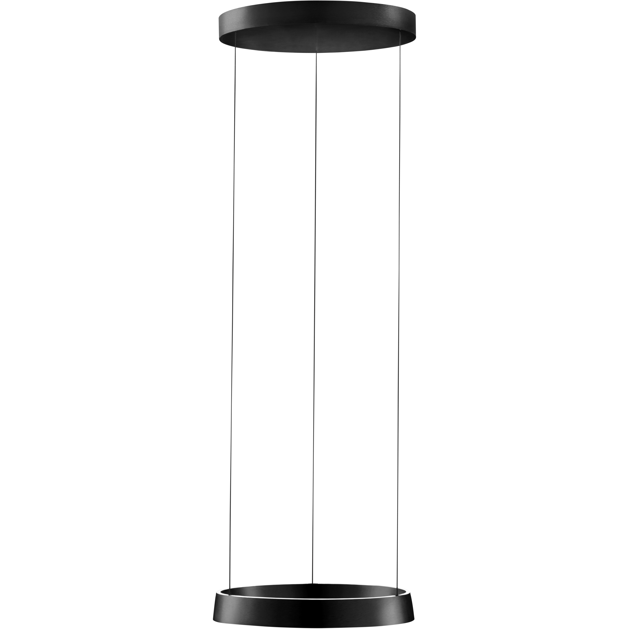 LIGHT-POINT EDGE ROUND Ø400 CARBON BLACK SMART TUNE PENDEL