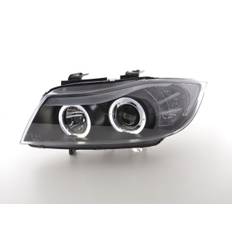 Angel Eyes Strålkastare Svart BMW 3-Serien E90 Sedan & E91 Touring 2005-2008