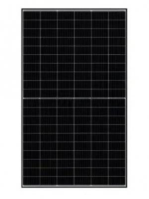 JA Solar PV-moduler, mono-Si, dubbel-sidig, halverade N-typ 182mm 16-BB celler, 2x60st, kablar ca 120cm, STC effekt 535Wp, mått: 2063x1134x30, kontakt: MC4-EVO2A, effektivitet 22,7%, vikt 28,8kg, svart ram