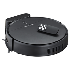 Robotstøvsuger med ladestation fra Nordic Sense - Sort farve - ABS