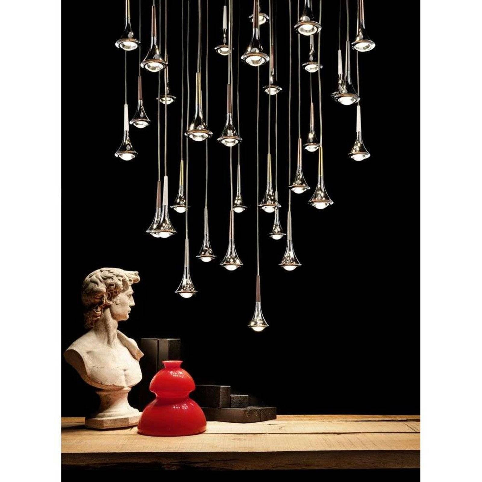 Taklampa Lodes, Metallisk, Aluminium