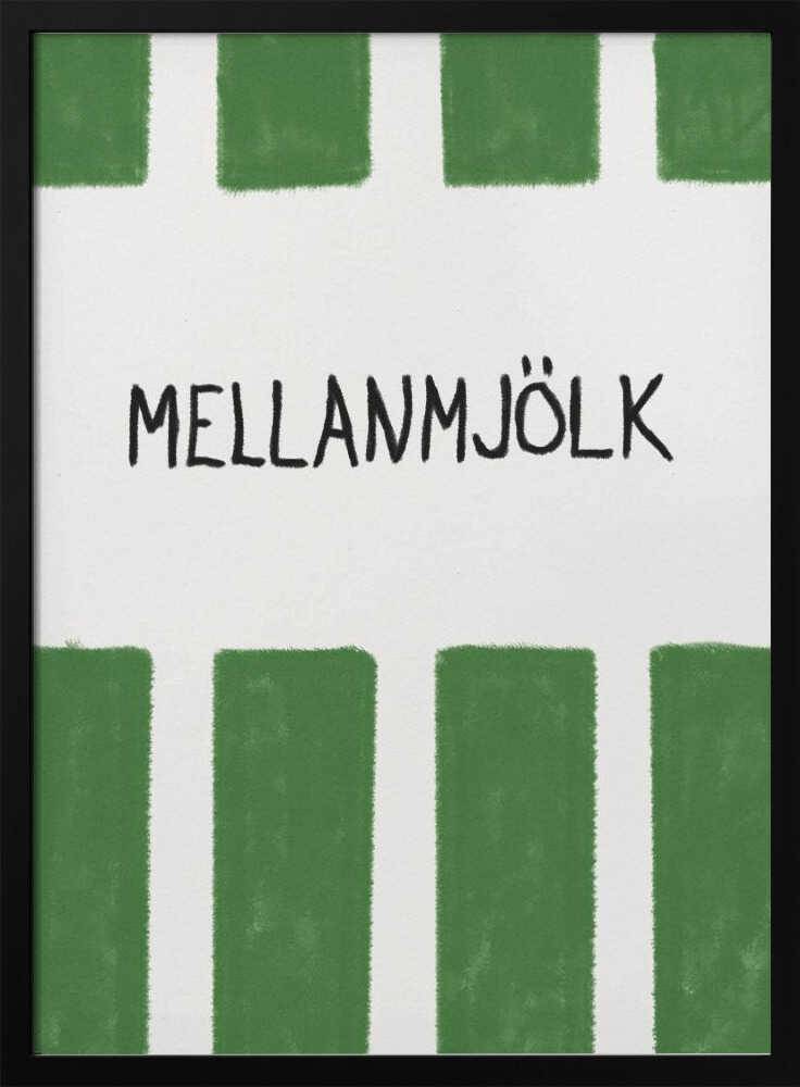 Mellanmjölk Poster - 30x40 cm / 12x16″