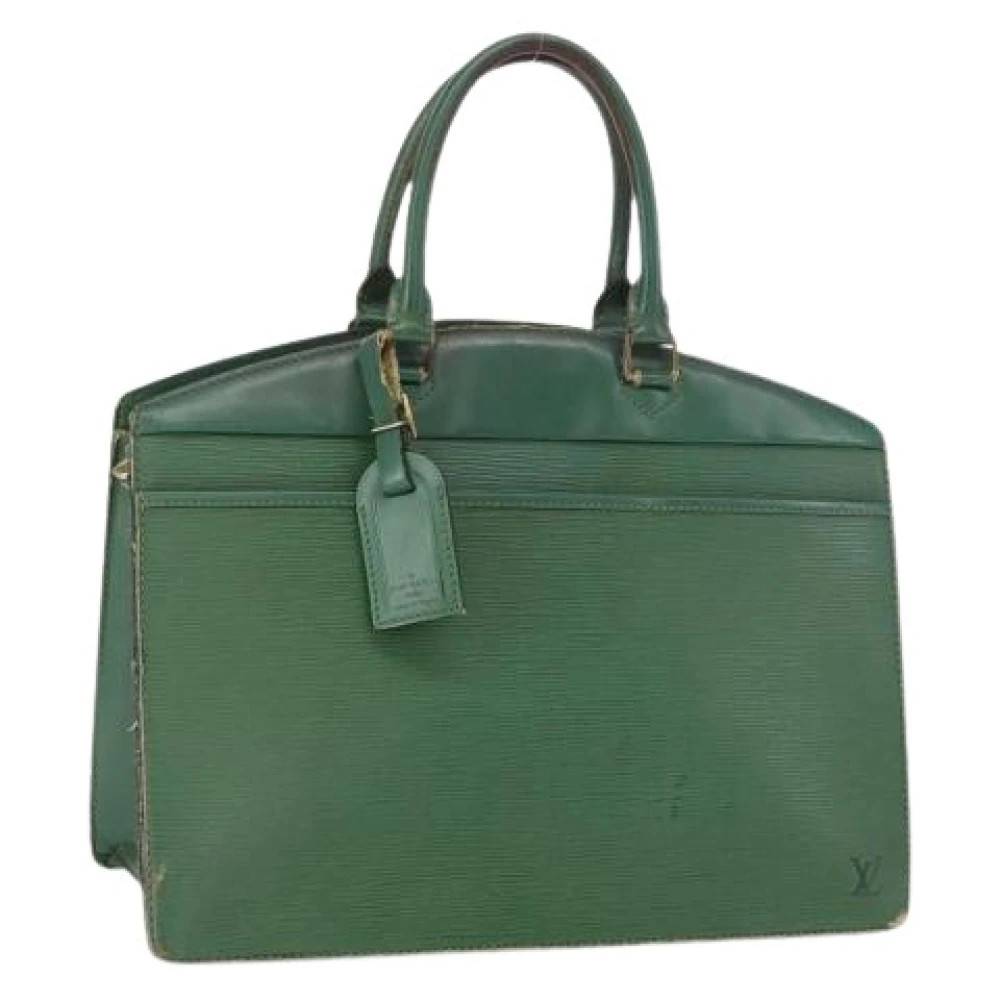 Louis Vuitton Vintage Pre-owned Vintage Håndtaske - Vintage - Dame - Grøn - ONE SIZE - Uld