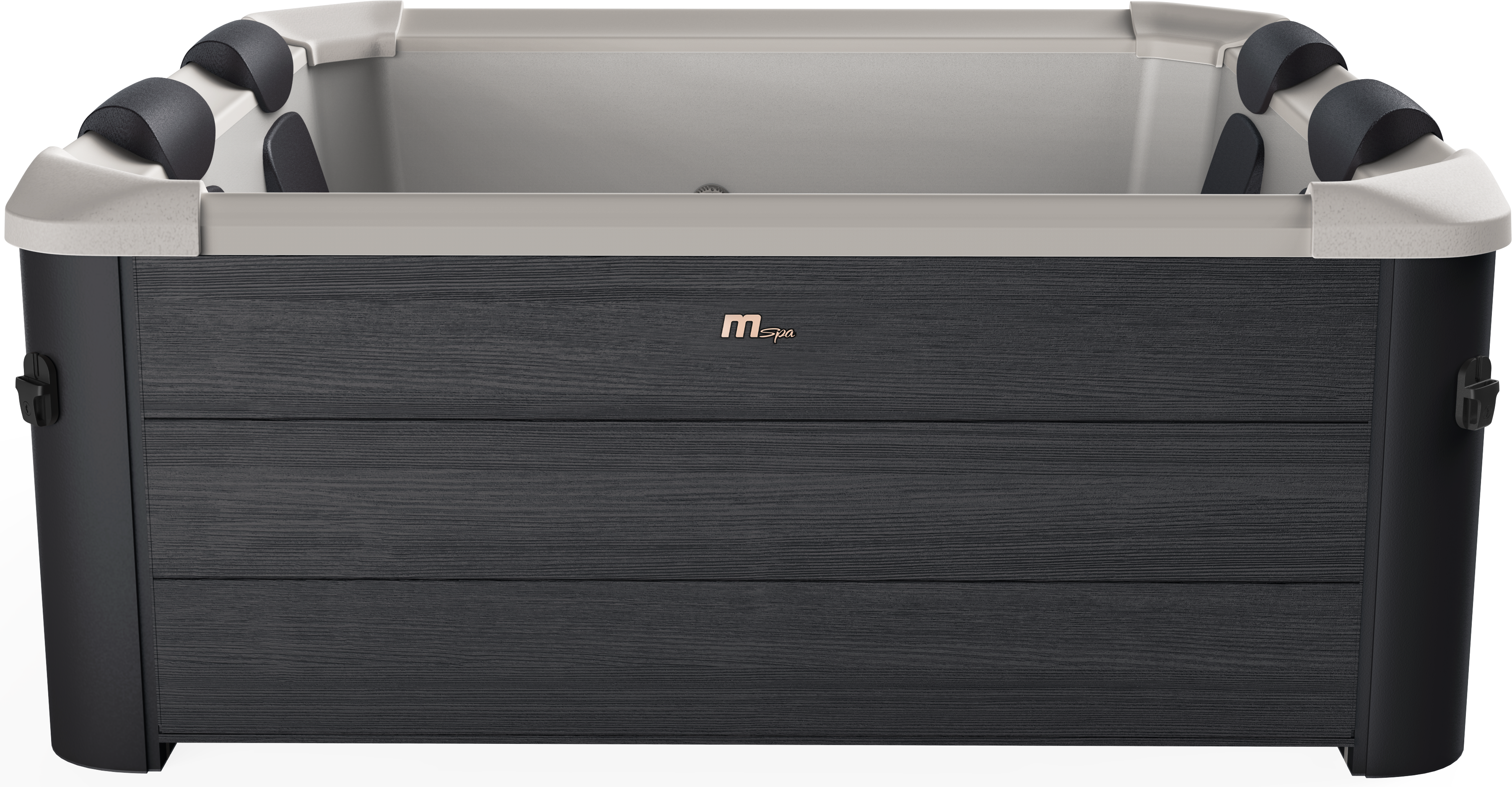 Whirlpool OSLO Square Jet+Bubble Spa 160 x 160 x 65 cm - 6 Personer, 1 Set