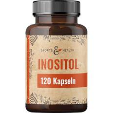 Inositol Kapseln – 120 Kapseln - Vegan - Frei von Zusatzstoffen – 2100mg Inositol pro Tagesdosierung - Inosit, Myo-Inositol
