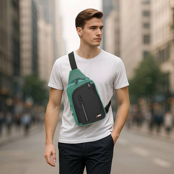 Enrico Benetti Zürich Sling Bag Grøn