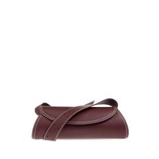Jil Sander - Cannolo axelväska - dam - kalvskinn - one size - Röd