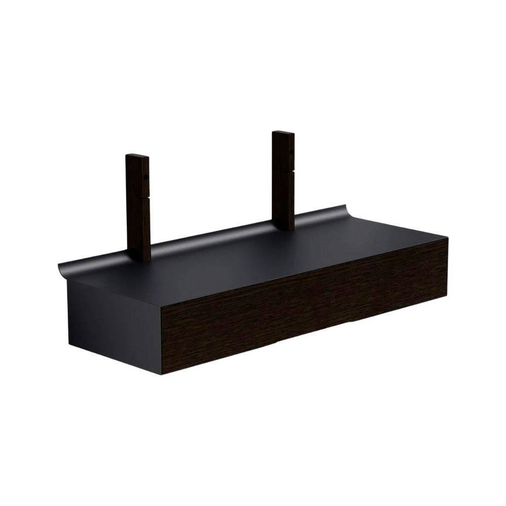 PLEASE WAIT to be SEATED Smile Drawer (B80 cm) Skuffe Smoked Oak/Svart