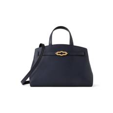 Small pimlico tote night sky high gloss leather